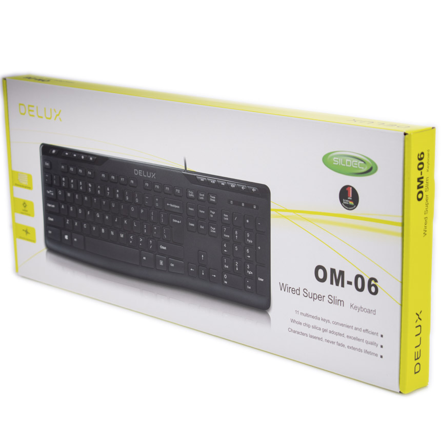 Teclado Delux OM-06