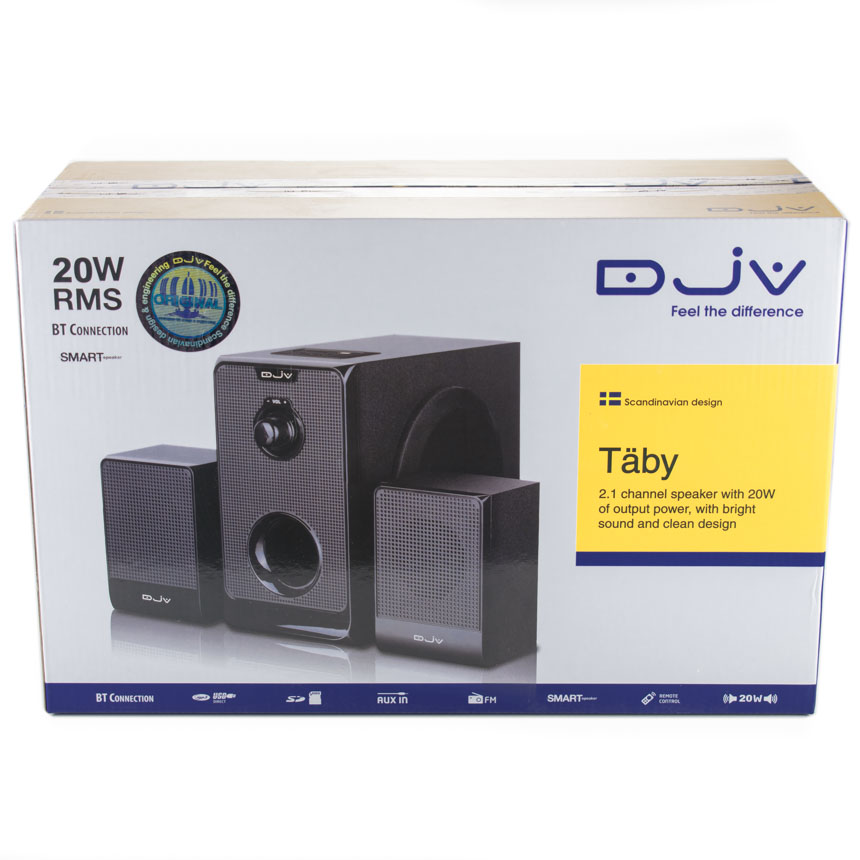 Parlante DJV TABY de 20W RMS 2.1