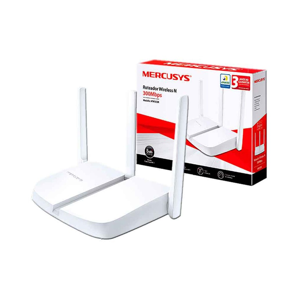 ROUTER MERCUSYS  300MBPS 3 ANTENAS