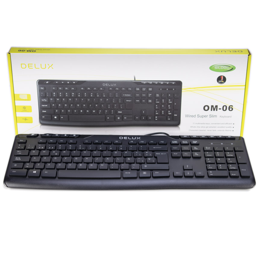 Teclado Delux OM-06