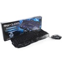 Teclado y mouse ROWEL RW-100