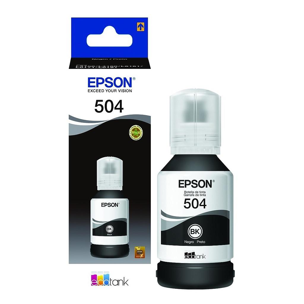 Tinta Para EPSON T504 127ml Negro